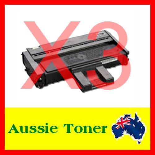 3 Pack 407256 TYPE-SP201HS Compatible Toner Cartridge (2,600 Pages) for Ricoh Lanier Aficio SP 201N SP 204SF SP 213NW SP 213SFNW