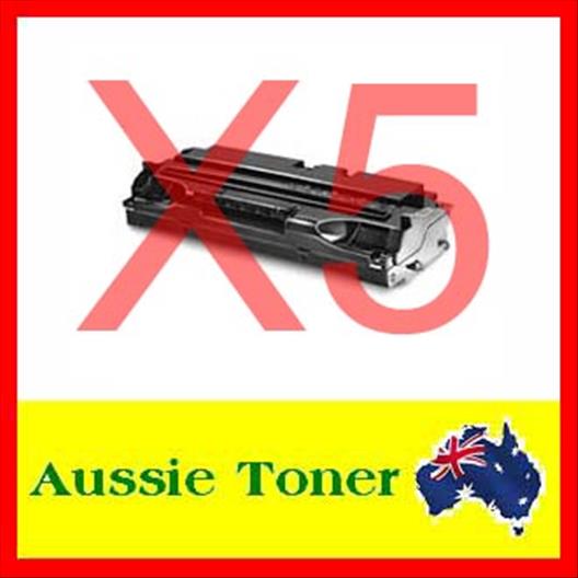 5-Pack ML-1210D3 ML1210D3 Compatible Toner Cartridge (2500 Pages) for Samsung ML1010 ML1210 ML1220M ML1250 ML1430