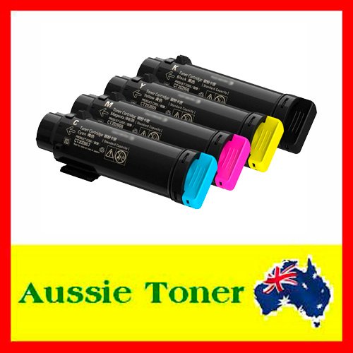 A Set BCMY CT202610 CT202611 CT202612 CT202613 Compatible Toner Cartridge (6,000 Pages) for Fuji Xerox DocuPrint CM315z CP315dw CM315 CP315